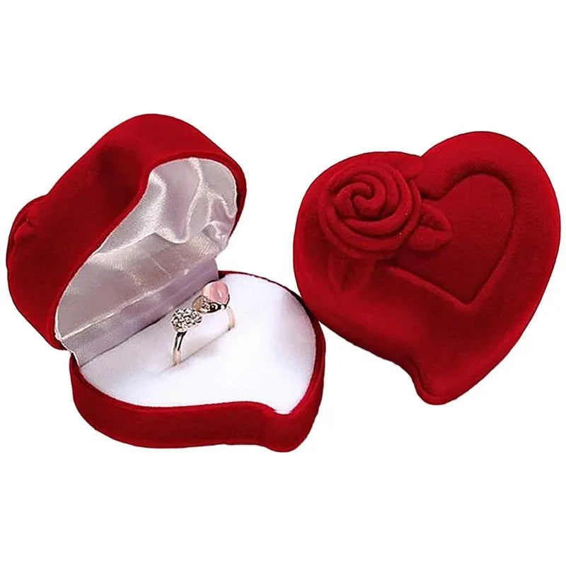 Velora Heart Bloom Ring Box